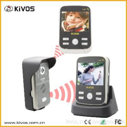 KIVOS Wireless Door Camera and Video Intercom Outdoor with MIC Speaker